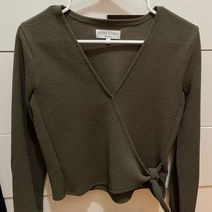 Madewell Wrap Top